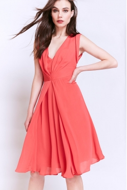 Giorgio Armani Vestido Rosso 2