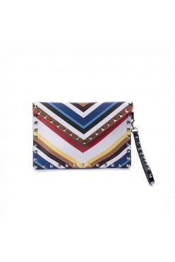 Valentino multicolor clutch