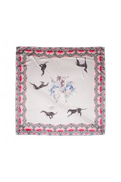 Mantero pañuelo seda 90 x 90