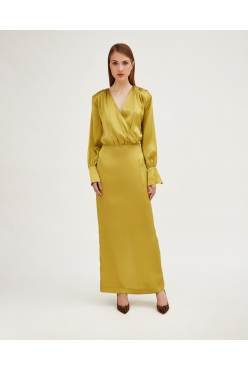 Federica Tossi vestido seda...