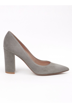 Gianvito Rossi piper pump grey