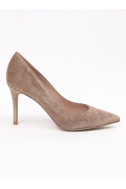 Gianvito Rossi camoscio pump