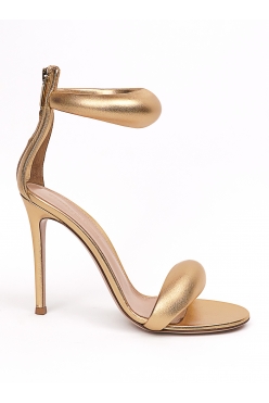 Gianvito Rossi gold sandal