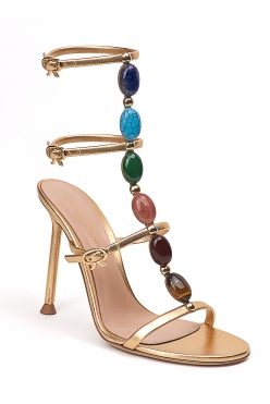 Gianvito Rossi stone sandal 2
