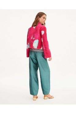 Giorgio Armani fuchsia jacket 2