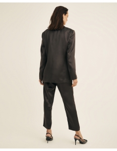 Giorgio Armani silk taupe suit 2