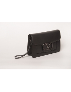 Valentino black clutch 2