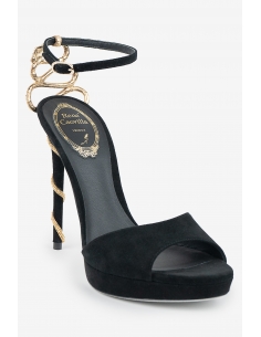 Rene Caovilla strass gold...